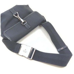Gucci Black Waist Pouch Belt Bag Fanny Pack  862321