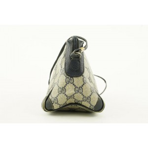 Gucci Navy Supreme GG Shoulder Bag 699gks319