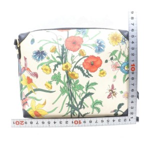 Gucci Navy Flora Floral Crossbody Bag 863210