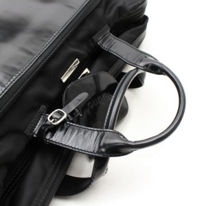 Gucci Rare Suitcase Black Briefcase Bag Carry-On Suitcase 854675
