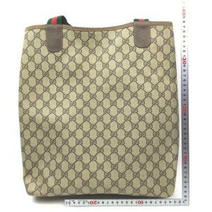 Gucci Supreme GG Monogram Large Web Shopping Tote 857213