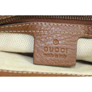 Gucci Beige Fringe Tassel Cream Raffia Soho Chain Tote Bag 228gas211