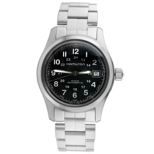 Hamilton Khaki Field Automatic Black Dial Men's Watch H70455133 