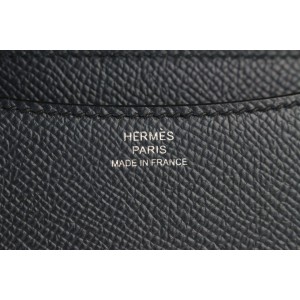 Hermès Bleu Indigo Epsom Leather Mini Constance 18 Crossbody H Flap 907her41