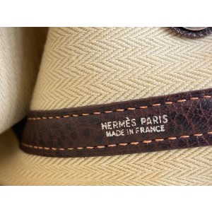Hermès Bordeaux Small Amazonia Leather Garden Party Tote Bag 856905