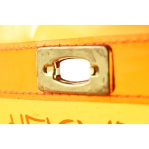 Hermès Translucent Orange 1998 Souvenir De L'Exposition Kelly Bag 652her317