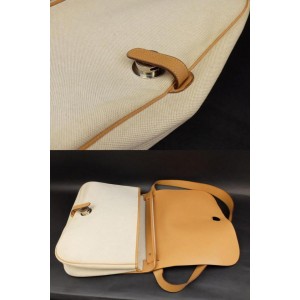 Hermès Tan Leather Colorado GM Double Flap Messenger Bag 2247350