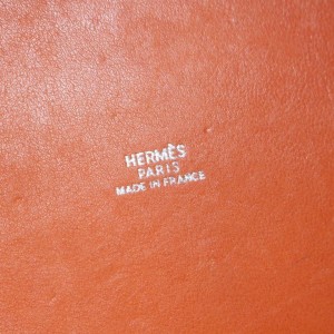 Hermès Orange Suede Picotin 18 PM 868694
