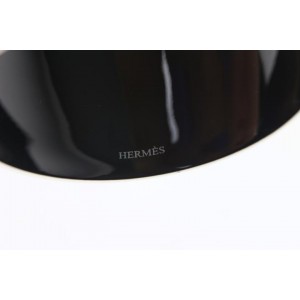 Hermès White And Black Ultra Extra Wide Bangle 55hz1009 Bracelet