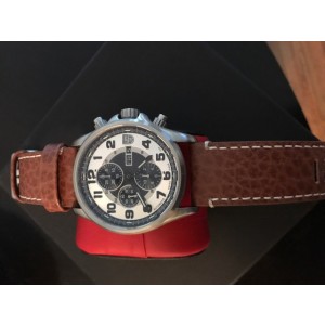 Luminox 1869 Stainless Steel & Leather 48mm Watch