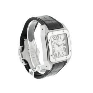 Cartier Santos 100 XL Stainless Steel Mens Watch