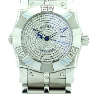 Renato Mens Cyclops Diamond Stainless Steel Watch