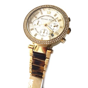 Michael Kors MK5688 Parker 39mm Chronograph Turtoise Watch