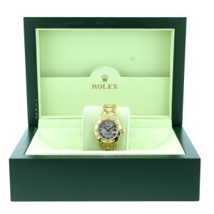 Rolex 18K Yellow Gold Pearlmaster 80318 Gold Watch