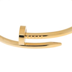 Cartier Juste Un Clou Bracelet Yellow Gold Size 17