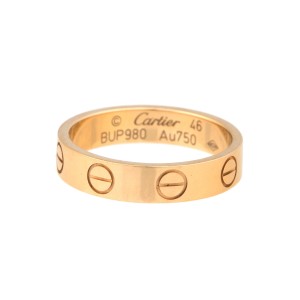 cartier love band size