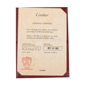 Cartier 18K Yellow Gold Juste un Clou Ring Size 7.25