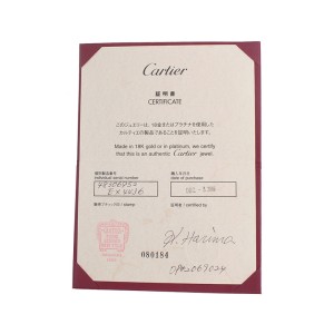 Cartier 18k Yellow Gold Love Ring Size 6	