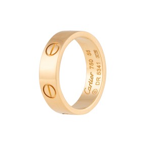 Cartier Love Ring 18K Yellow Gold Size 