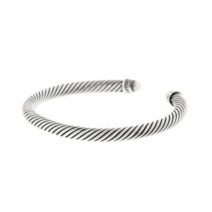 David Yurman Diamond Pearl Cable Bracelet	