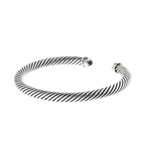 David Yurman Diamond Prasiolite Cable Bracelet	