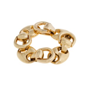 Gucci Mariner 18K Yellow Gold Bracelet 	