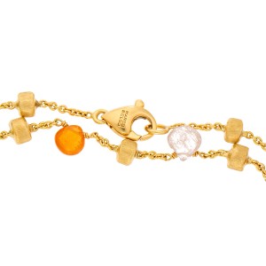 Marco Bicego 18K Yellow Gold with Paradise Mixed Gemstone Necklace