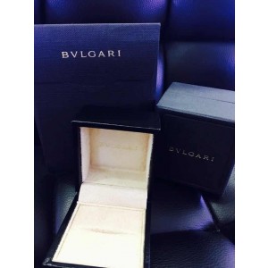 Bvlgari Bulgari 18K White Gold and Diamond Band Ring AN853348