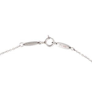 Tiffany & Co. Platinum 0.75ct. Elsa Perreti Diamonds by the Yard Pendant Necklace