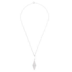 Tiffany & Co. Peretti Sterling Silver Pearl Drop Necklace