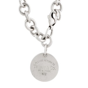 Tiffany & Co. Sterling Silver Return to Tiffany Charm Bracelet