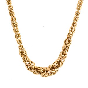14K Yellow Gold Link Necklace	