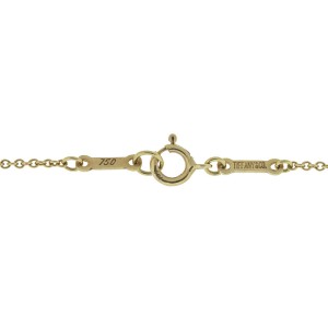 Tiffany & Co. Elsa Perreti 18k Yellow Gold Madonna Pendant Necklace