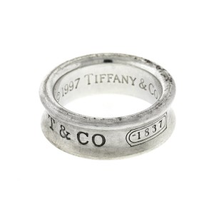 Tiffany & Co. Sterling Silver 1837 Ring
