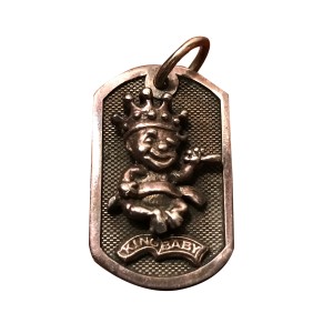 King Baby Sterling Silver Dogtag "For the Chosen Few" Pendant