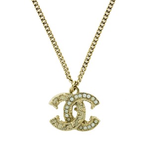 Chanel Logo CC Necklace