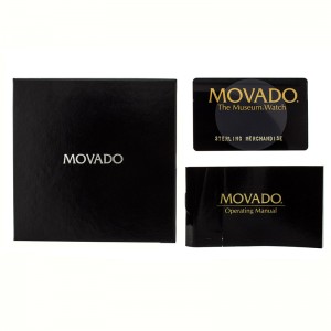 Movado Museum Two Tone 85-e4-9812 Diamond Bezel Watch