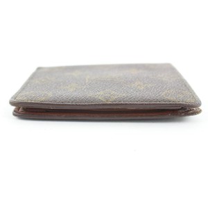 Louis Vuitton Monogram Bifold Florin Wallet Slender Multiple Marco 134lvs24