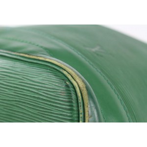 Louis Vuitton Green Epi Leather Borneo Noe Drawstring Bucket Hobo 1LL1021