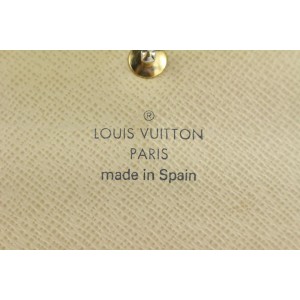 Louis Vuitton Damier Azur Porte Tresor Sarah Long Wallet 307lvs514