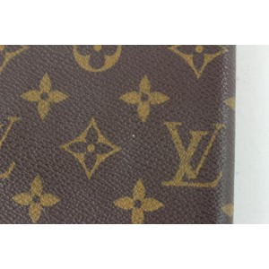 Louis Vuitton Monogram Small Ring Agenda PM Diary Cover Notebook 724lvs622