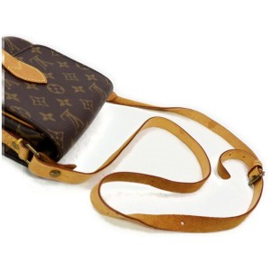 Louis Vuitton Cartouchiere Canvas Shoulder Bag (pre-owned) in