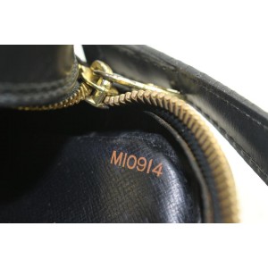 Louis Vuitton Black Epi Leather Noir Trocadero 24 Crossbody Bag 921lv57