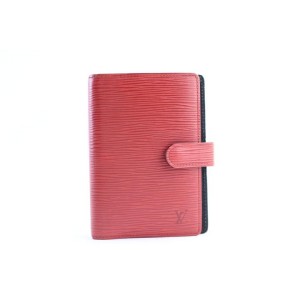 Louis Vuitton Red Epi Agenda PM 10LR0618