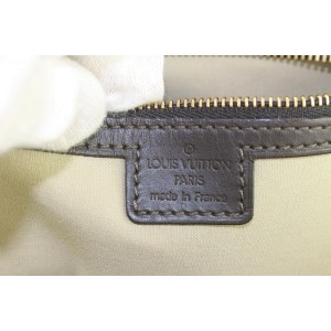 Louis Vuitton Olive Khaki Monogram Mini Lin Alma Haute Bag Tall 906lvs413