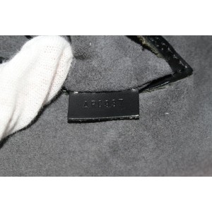 Louis Vuitton Black Epi Leather Noir Alma PM Bowler Bag 310lvs517