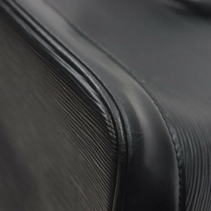 Louis Vuitton Black Epi Leather Alma PM Bowler bag 862987