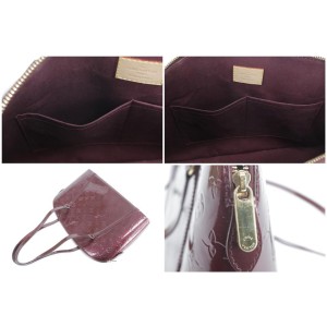 Louis Vuitton  Amarante Monogram Vernis Avalon PM Shoulder Bag 18LK01
