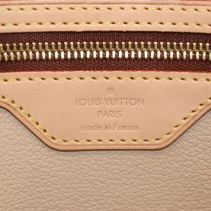Louis Vuitton Monogram Marais Bucket GM Tote Bag 862237