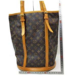Louis Vuitton Monogram Marais Bucket GM Tote Bag 862248